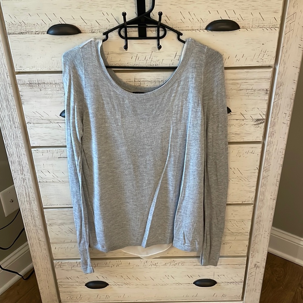 Gray Express Sweater
